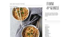 Desktop Screenshot of fannijakaneli.com